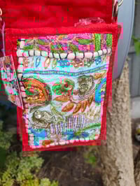 Image 5 of Jaz mini cross body bag - Red