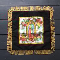 Image 2 of Virgin of Guadalupe panel cushion cover