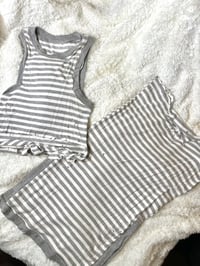 Image 1 of Distressed Ribbed Set