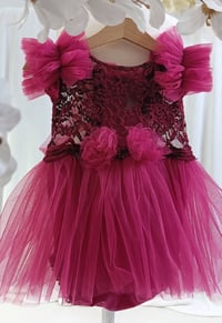 Image 2 of Photography body-dress • fuchsia • size 12-18 months
