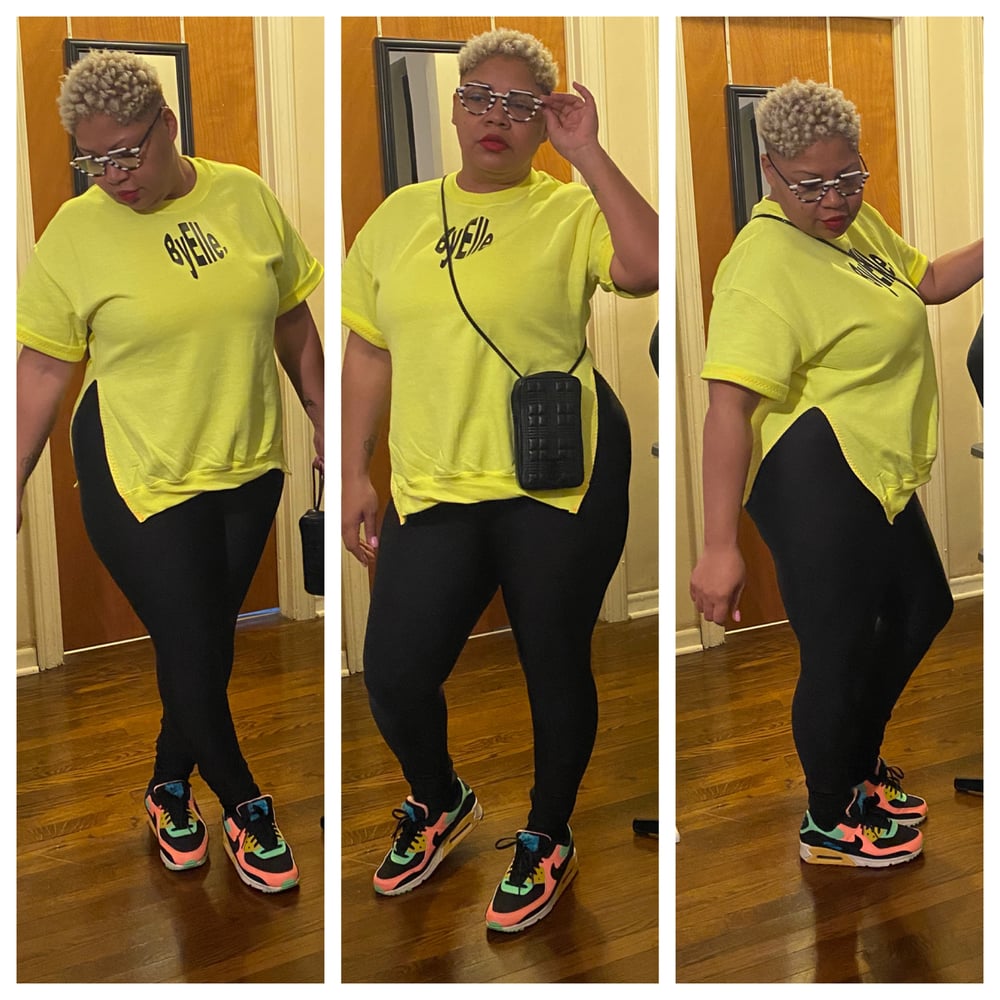 Image of Cut and sew crewneck