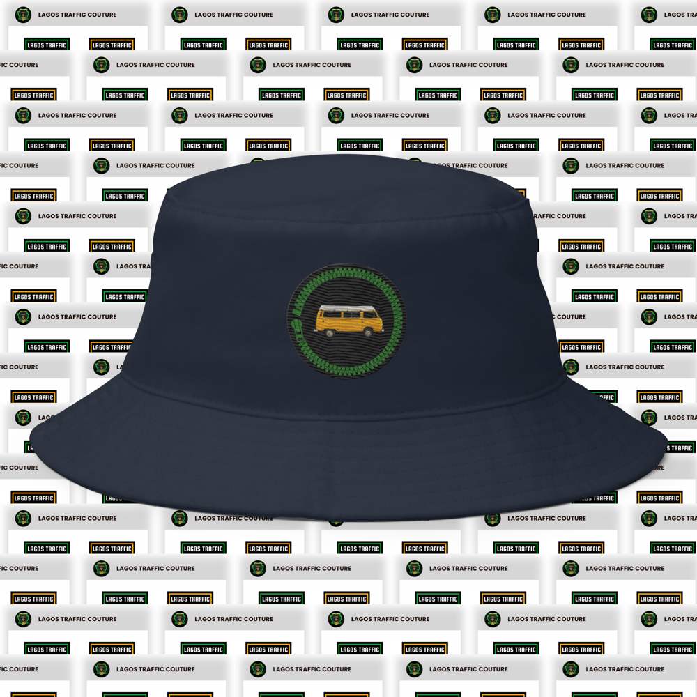 DANFO COUTURE TWILL BUCKET HAT (DANFO YWL/ GRN ZIP)