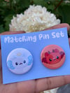 Matching Cat Pin Set