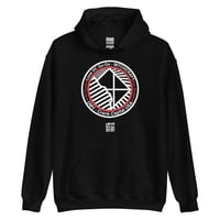 Image 1 of LOVEDCGOGO "CRANK CAPITAL USA" - SEAL Dark Unisex Hoodie