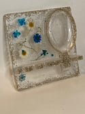 No Spill Spoon Rest Blue