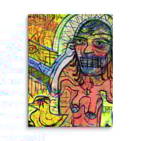 Imagine Harmony Yellow.  By, Jason Orr/  18" x 24" x 1.25" thick Canvas