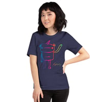 Image 4 of Katchy (rainbow) Unisex t-shirt