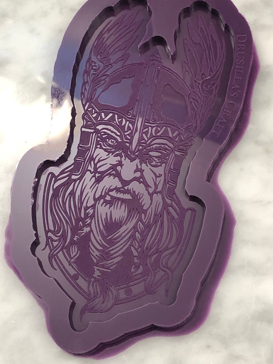 Image of Odin The All Father Norse God Silicone Mold