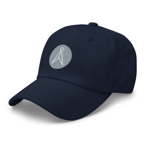 Circle Dad Hat In Navy