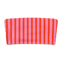 Image 1 of Pink Striped Bandeau Top