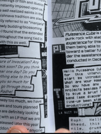 Image 3 of GO AHEAD ZINE #4 KRISHNACORE 
