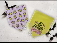 Image 1 of Witch Please / Witchy Frogs Reversible Bandana 