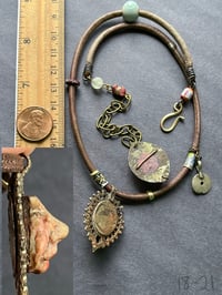 Image 5 of Waziri pendant necklace (pk w/d)