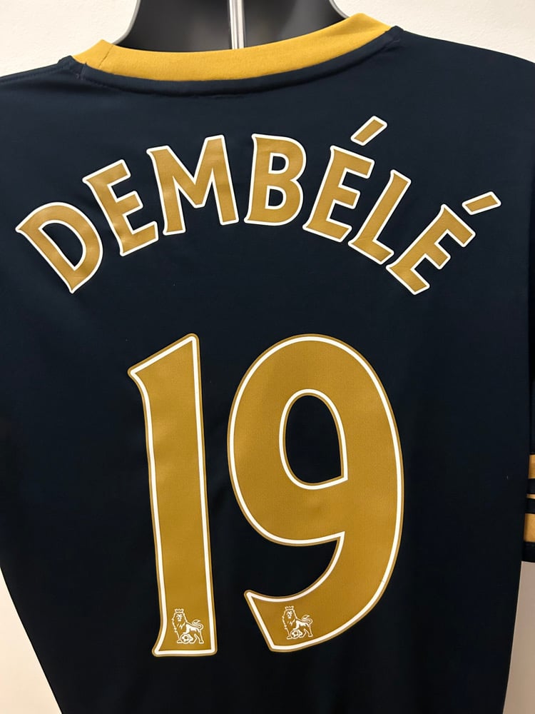 Image of Tottenham Hotspur “DEMBÉLÉ 19” 2016/17 Away Shirt + PL patches (XL)