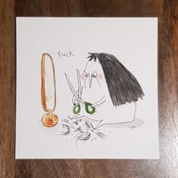 Original drawing - bangs