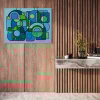 Image 2 of 'Mood Lit' Acrylic Painting On Canvas