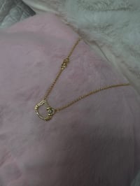 Gold kat Necklace 