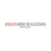 Image 1 of Dead Men Walking Font Bubble-free stickers