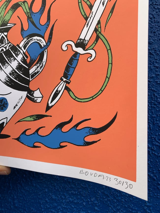 Sérigraphie Casa Mamy x Bouda 