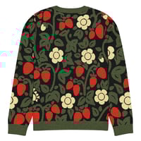 Image 5 of Strawberries Knitted Crew Sweater