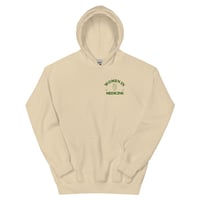 Image 16 of DO IT WITH HEART HOODIE - GREEN LETTERING 