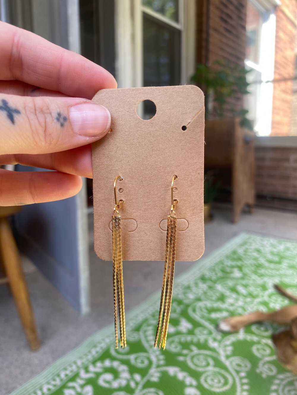 Image of Gold earrings ( pick a pair)