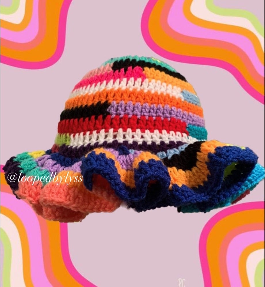 Image of Scrap Ruffle Hat