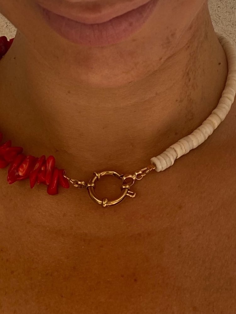 Image of Coral Shell charms 