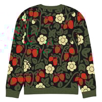 Image 12 of Strawberries Knitted Crew Sweater