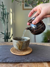 Image 4 of Futanashi (Lidless) Kyusu in Tenmoku - 180ml