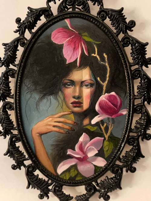Image of "Steel Magnolia II" Original painting 