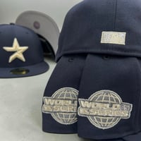 Image 2 of New Era 59Fifty “Daily Motion “ Navy