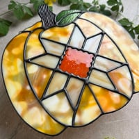 Image 2 of Patchwork Quilt Pumpkin