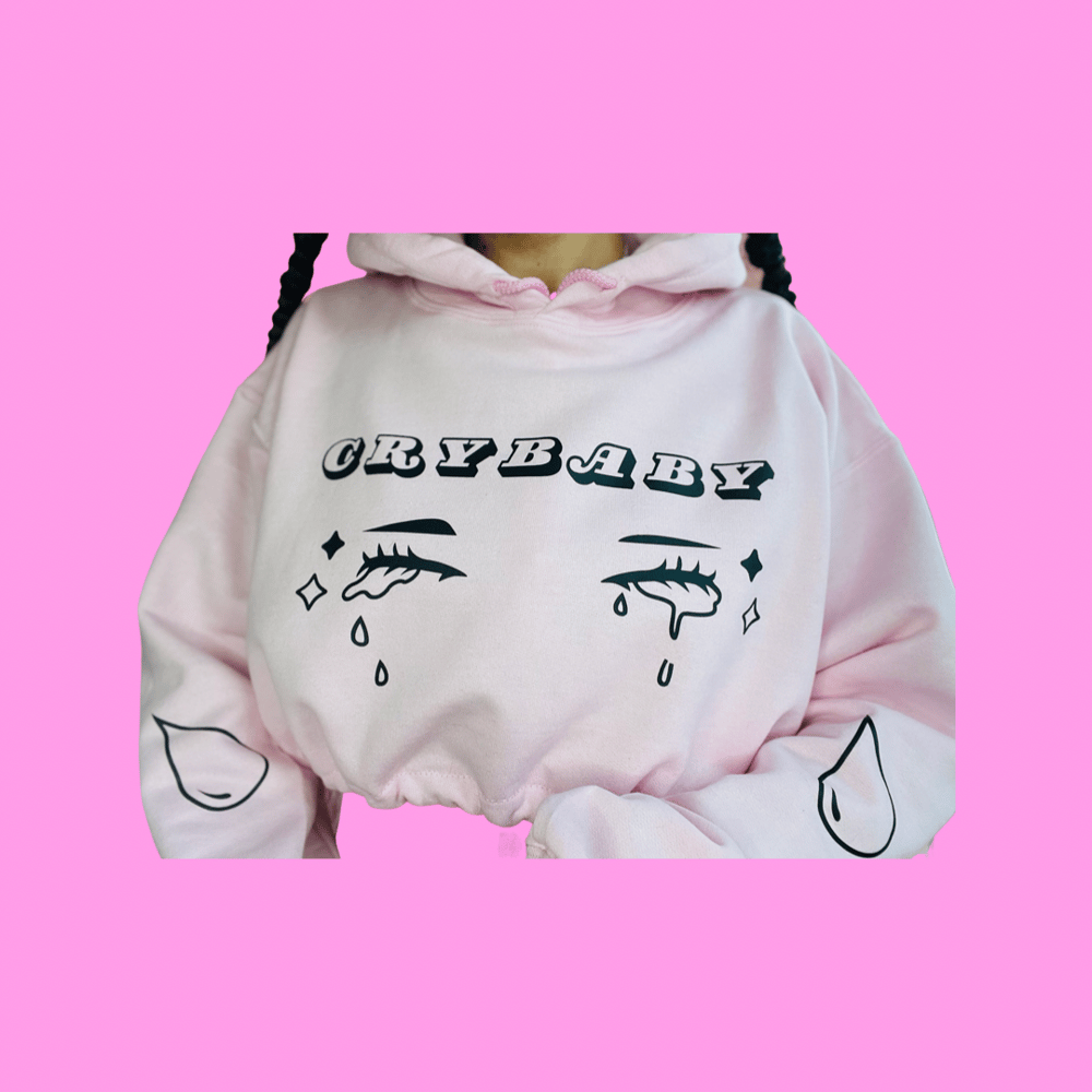 Image of Sad Girl Hoodie (pink)