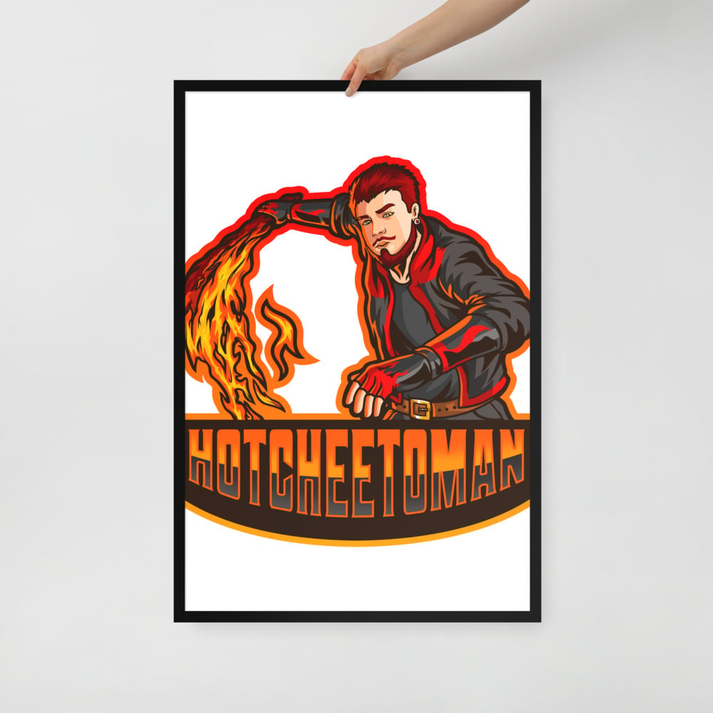 Image of HotCheetoMan's Framed matte paper poster