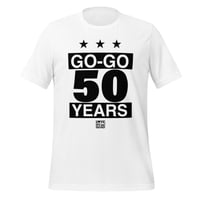 Image 2 of LOVE DC GOGO "GO-50 THREE-STAR" Anniversary Seal Unisex Tee (see color options)