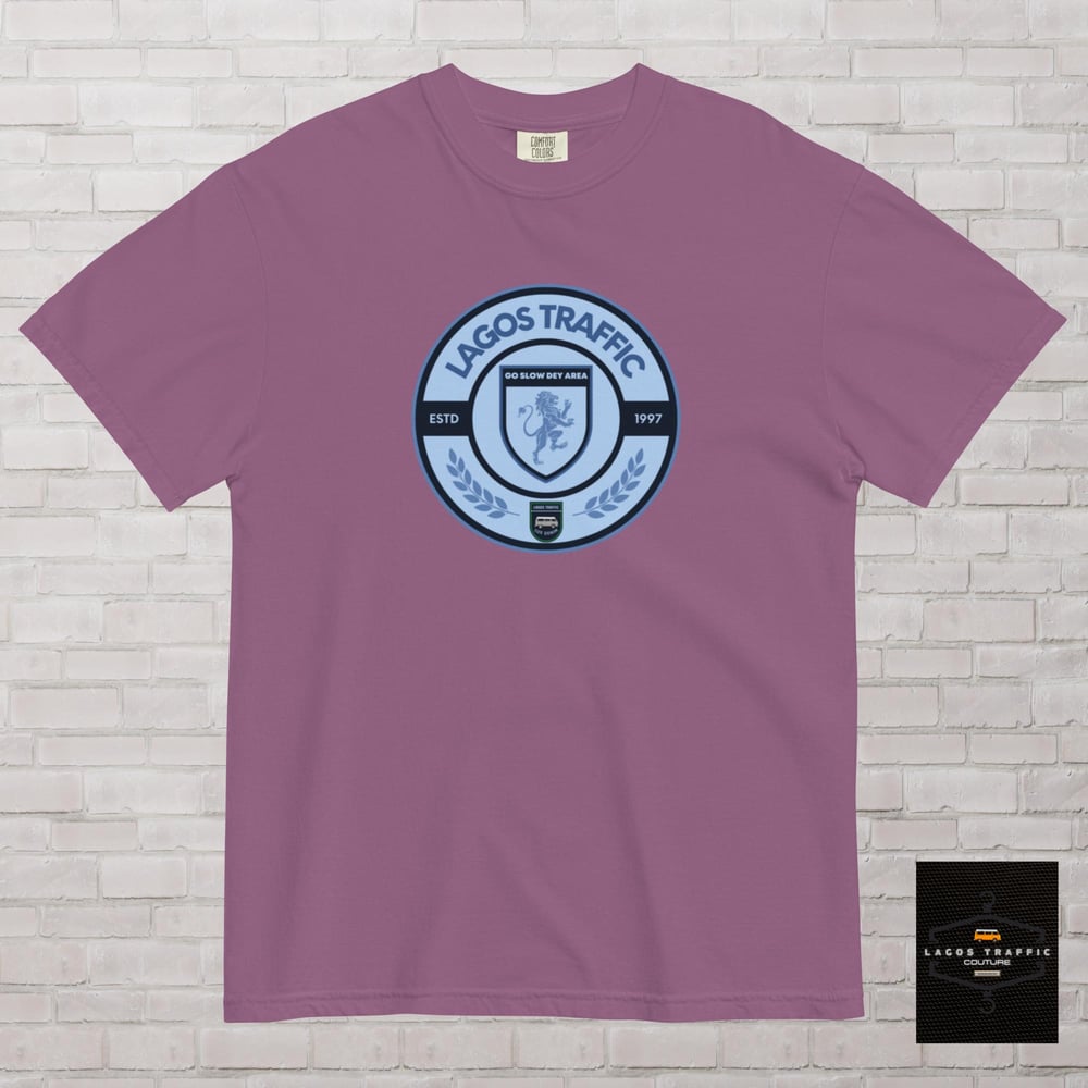 ICONIC LTC SIGNATURE BADGE TEE - ICE BLUE