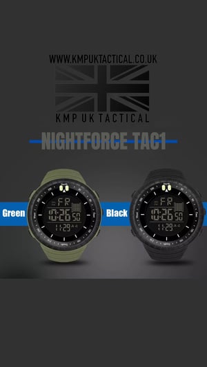 Image of KMP NIGHTFORCE TAC1 Duty Sports Watch