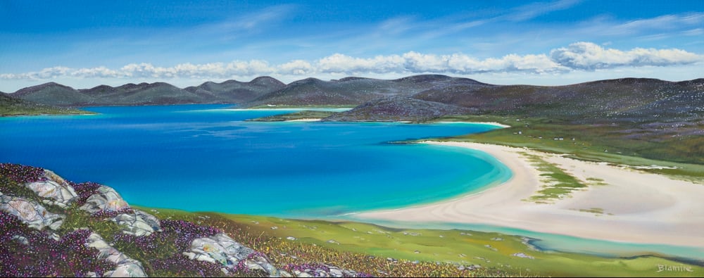 Image of Scarista view Harris giclee print 