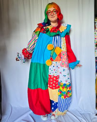 Image 4 of Primary Patchwork clownsuit "XL"