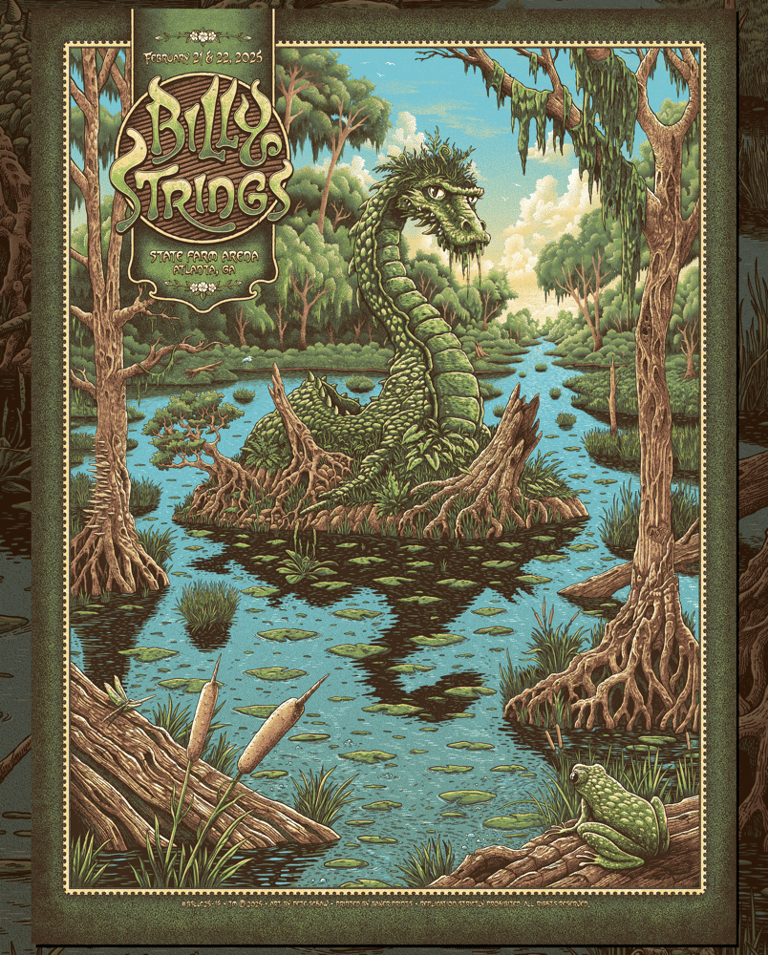 Billy Strings - ATLANTA ‘25 - Regular Paper