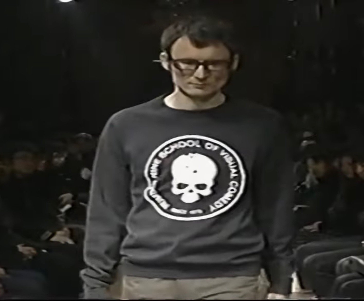 01 Number (N)ine School of Visual Comedy Crewneck - 2