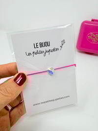 Image 2 of Ensemble bracelet et Polly Pocket Carré fushia parc d'attraction 2