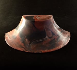 Image of Wired Ramps Half Volcano, (Dark Grey, White and Red)