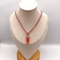 Image 2 of Cherry Quartz Necklace
