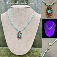 Image 1 of Celestial Dreams Uranium Necklace