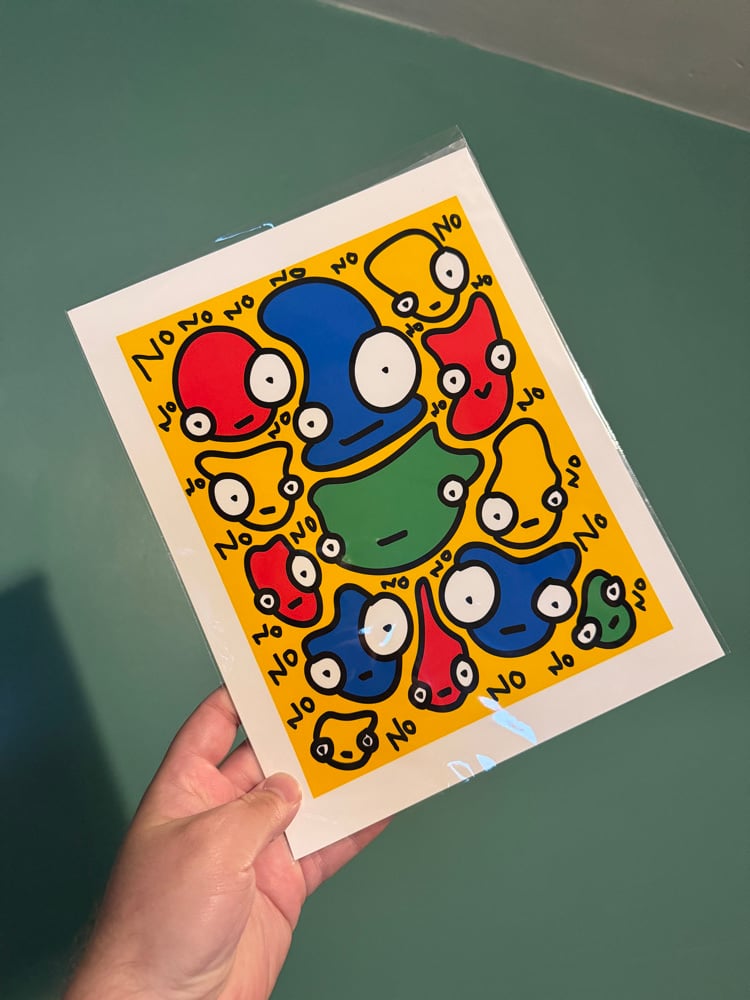 Image of Faces - 8.5x11 Art Print