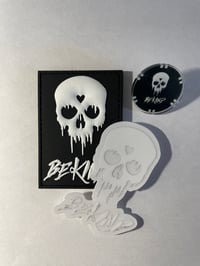 Image 1 of CARRY THE SKULL BE KIND PATCH
