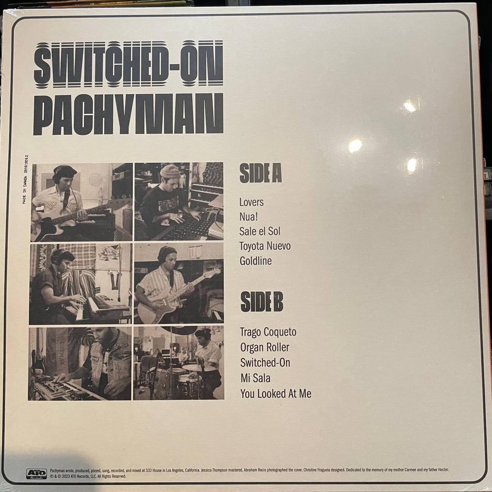 Image of Pachyman - Switched-On Vinyl LP