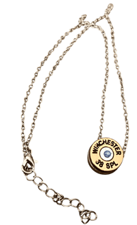 Image 3 of Winchester bullet earrings and necklace set